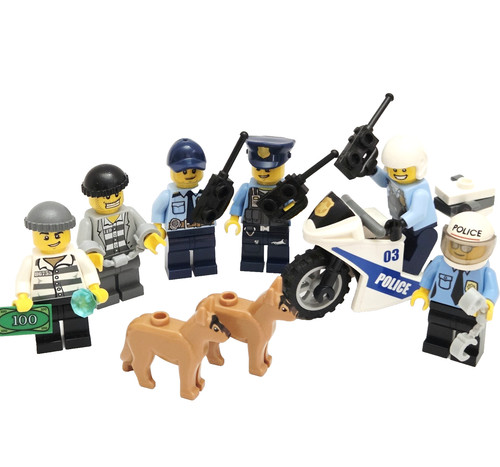 Lego city police minifigure - lego,