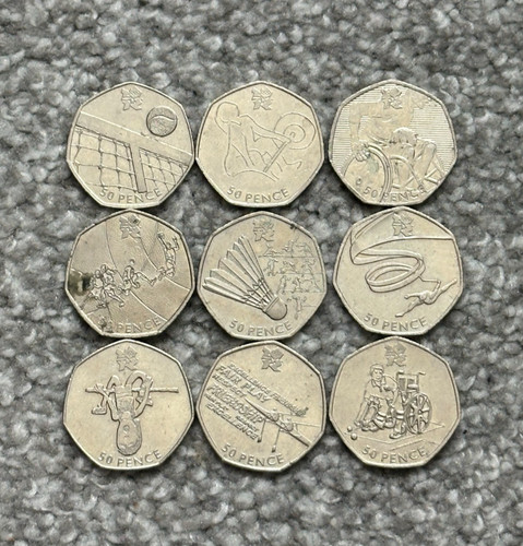 2011 london olympics 50p - london,