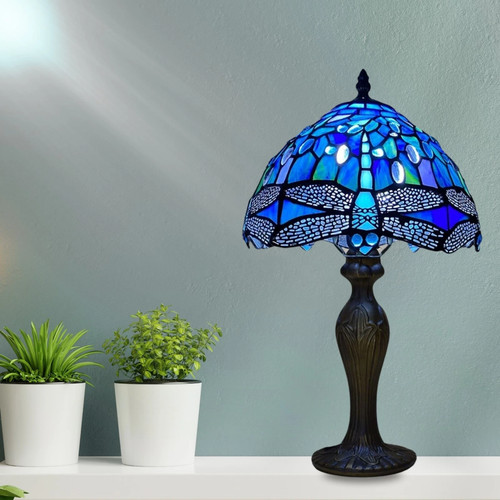 Tiffany style table - style, lamp
