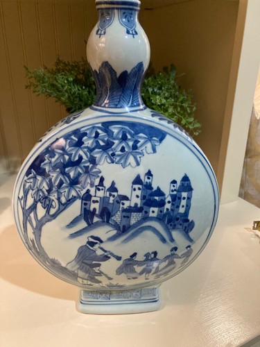 Antique chinese porcelain blue - antique,