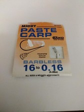 MIDDY PASTE CARP BARBLESS HOOKS TO NYLON INC COIL SYSTEM