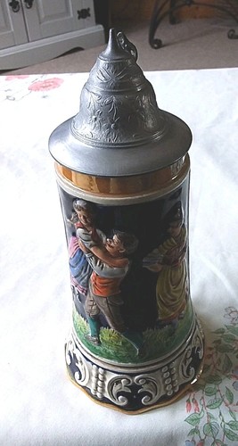 Vintage german musical beer - vintage,