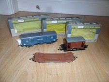 Collection of G&R Wrenn Wagons for Hornby OO Gauge Model Railway Train Sets