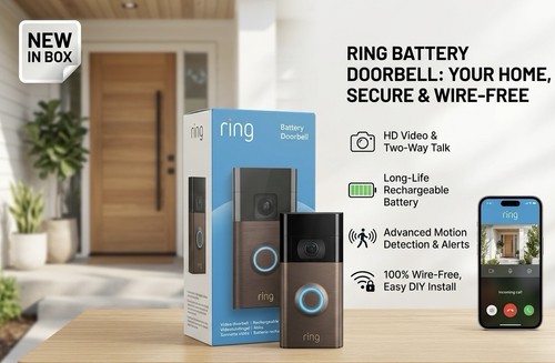 Ring video doorbell 2nd gen - video,
