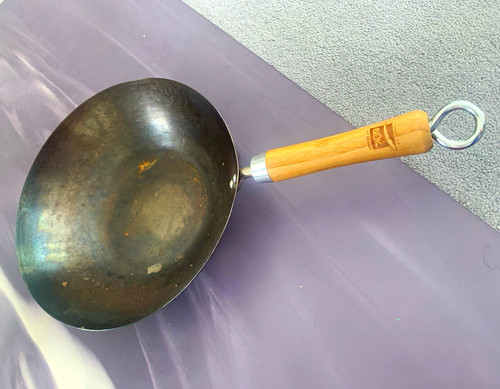 Carbon steel non stick wok - non-stick,
