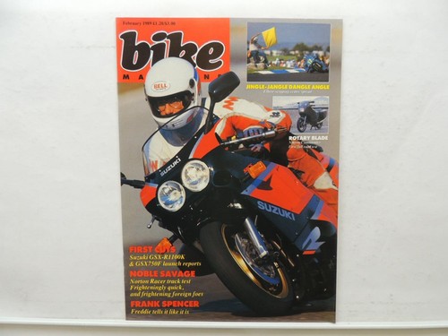 Feb 1989 bike magazine yamaha - bike,