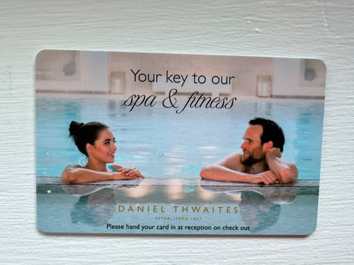 Daniel thwaites hotel key card - hotel,
