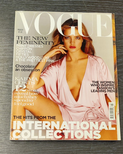Vogue magazine march - vogue, magazine: