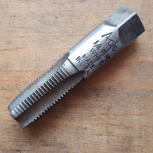Bsp second tap - 1/4, british