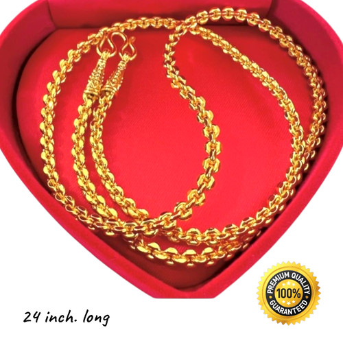 Necklace gold plated fake - necklace,