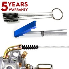 For Carburetor Carb Cleaning Jet Remover Cleaner Kit Tool Set 13 Needle 5Brushes
