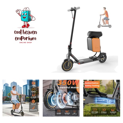 Electric commuting scooter - electric,