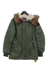Superdry Women's Coat L Green