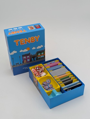 Tenby board game - board,