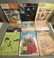 Etude Music Magazines Vintage