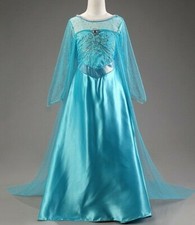 Elsa Girls Fancy Dress with