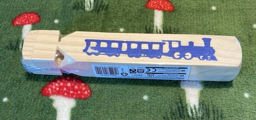 Wooden train whistle - whistle, hti