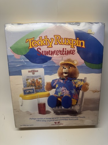 Teddy ruxpin summertime boxed - teddy,