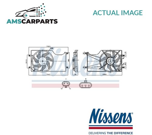 Engine cooling radiator - engine,
