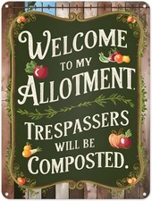 Welcome to my Allotment Funny