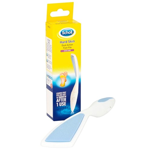 Scholl hard skin dual action - hard,