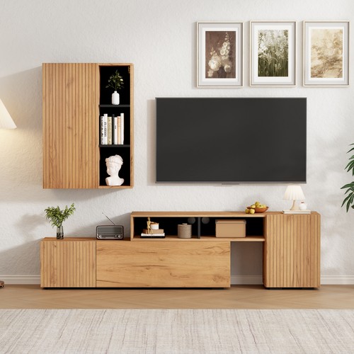 Wooden stand wall - wall, unit