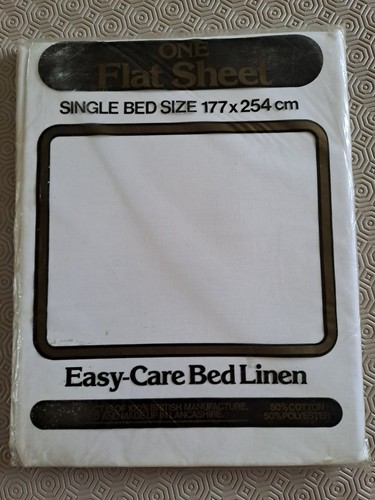 1970s single bed sheet - bed,