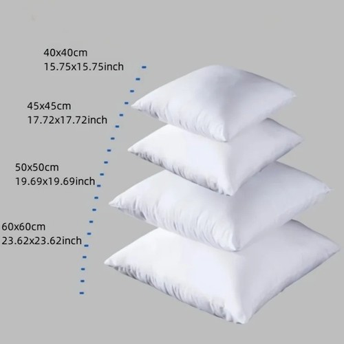 White sofa pillow cushion core - white,