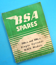 1949 bsa motorcycle spares - 1949-53,