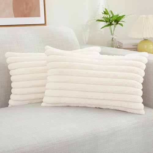 Decoruhome faux fur cushion - decoruhome,