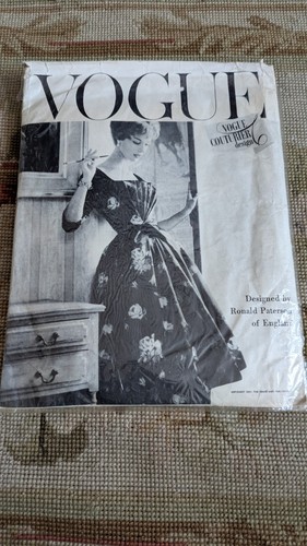 Vintage 1950s vogue couturier - vintage,