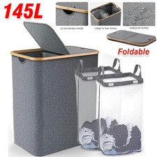 Laundry Basket Bin Bag 145L