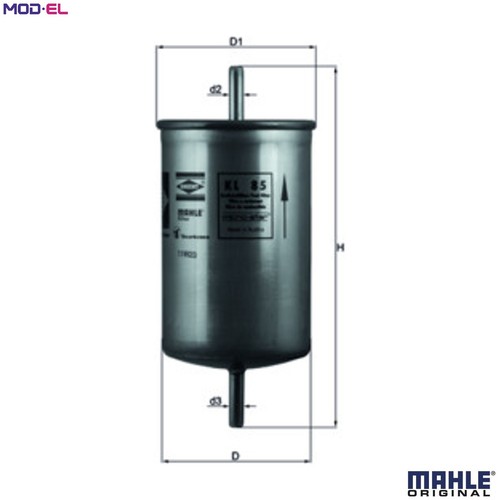 Fuel filter for volvo - filter, 85