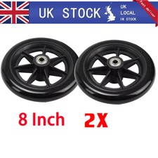 2x 8 Inch Wheelchair Universal