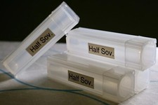 Coinsafe coin tube for gold Half Sovereign coin