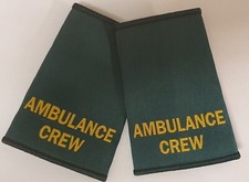Woven Ambulance Crew Epaulette