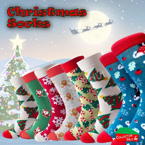 Christmas socks cotton - christmas,