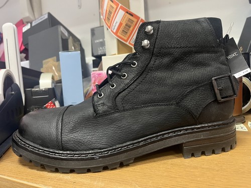 Next black leather biker - next, boots