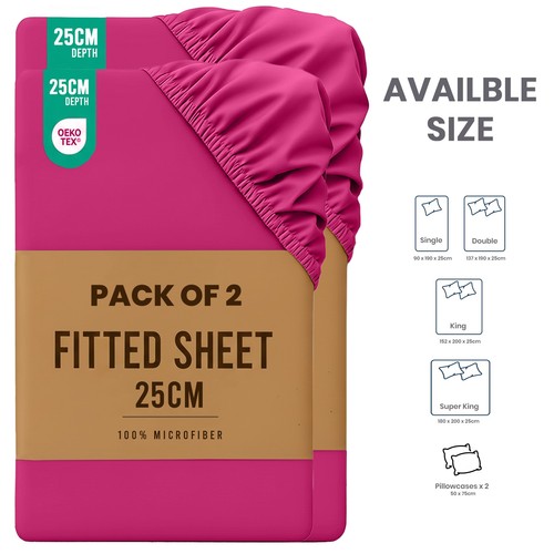 Deep fit bed sheets - fit,