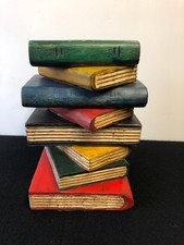 Carved and Painted 8 x  Wooden