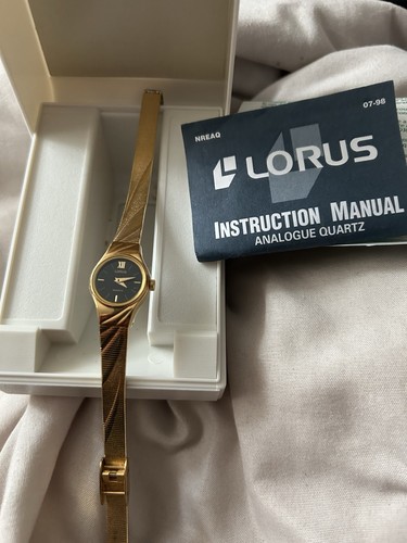 Lorus dress watch boxed and - lorus,