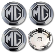 For MG Alloy Wheel Centre Cap Hub x4 Many Models ZS 5 7 6 Cyberster Silver 60mm