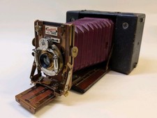 Sanderson Hand & Stand Roll Film Camera (Serial Number 7676) 1904 Bausch & Lomb