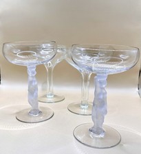 4 Vintage Champagne Coupe