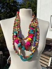 Vintage Colourful Multi Strand