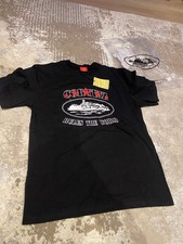 Corteiz Mens Black Tshirt -