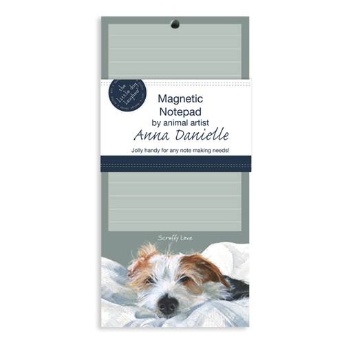 Jack russell magnetic notepad - magnetic, notepad-