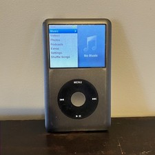 Apple iPod Classic 7th Generation A1238 120gb MP3 Player Grey/Black Working