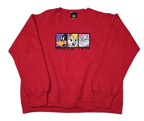 Vintage 90s space jam red - space,