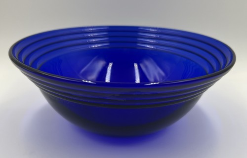 Vintage mcm cobalt blue - vintage, ribbed